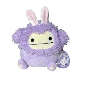 Squishmallows Dilka Bunny Ears Bigfoot 8 in FTM NWT Limited Edition 2023 Easter